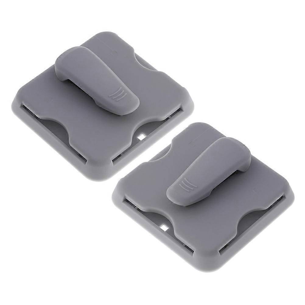 Car Card Holder Sun Visor Clip for Quick Access 2Pcs Plastic Organizer
