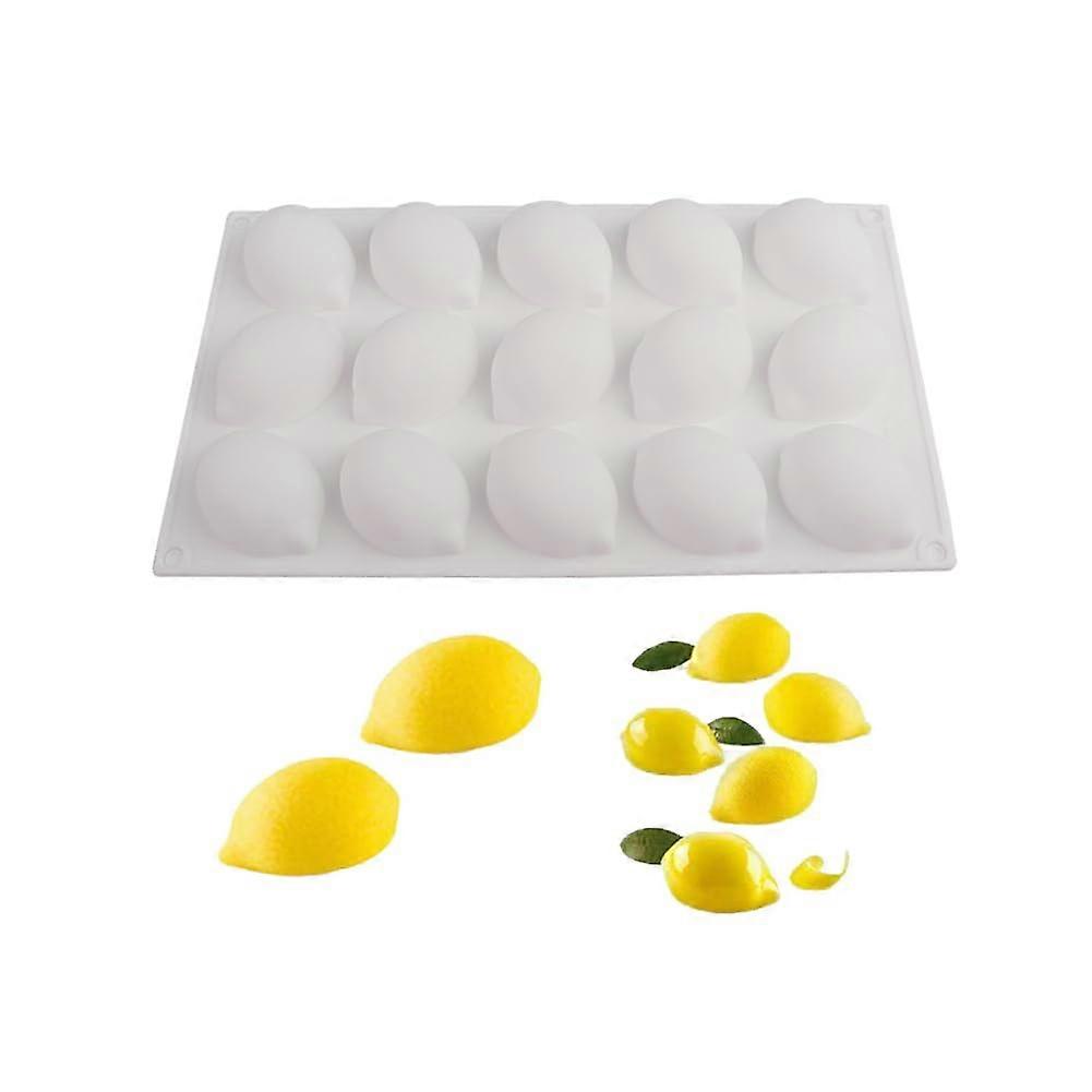 Silicone Baking Molds 8 Cavity Apple Shape Nonstick Easy Release Oven Freezer Safe Flexible