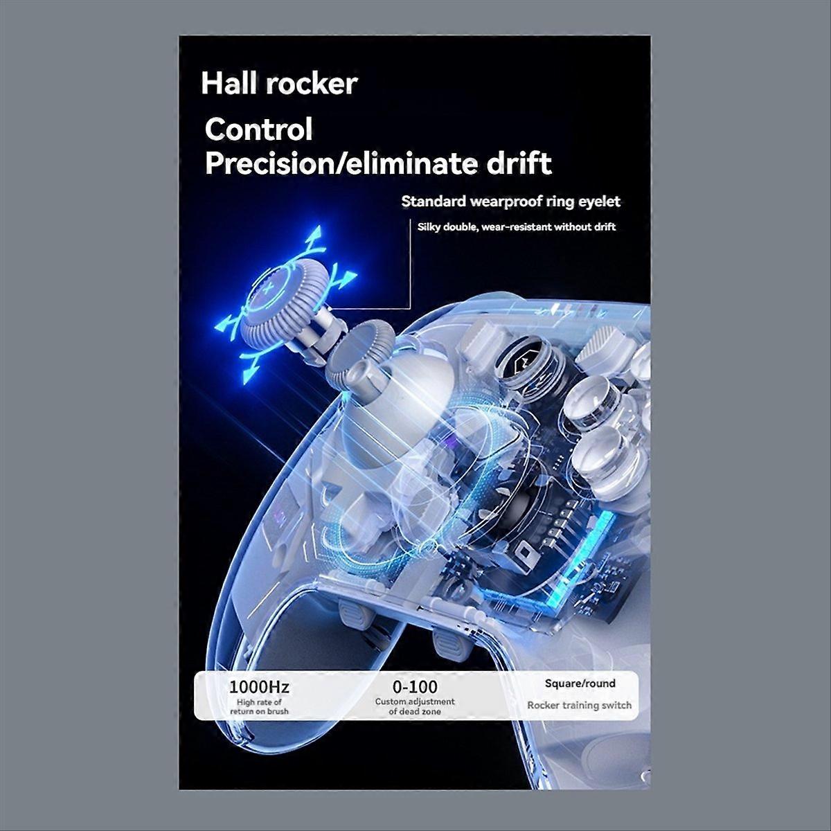  K10 Gaming Controller With Charging Dock for Switch/PC Orange