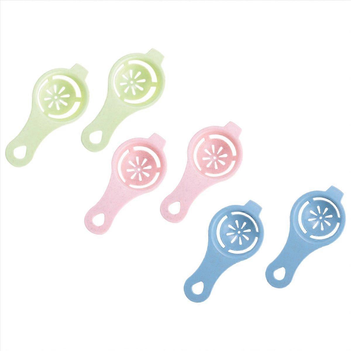 Egg Yolk White Separator 6PCS Egg Separator Egg Yolk Separator