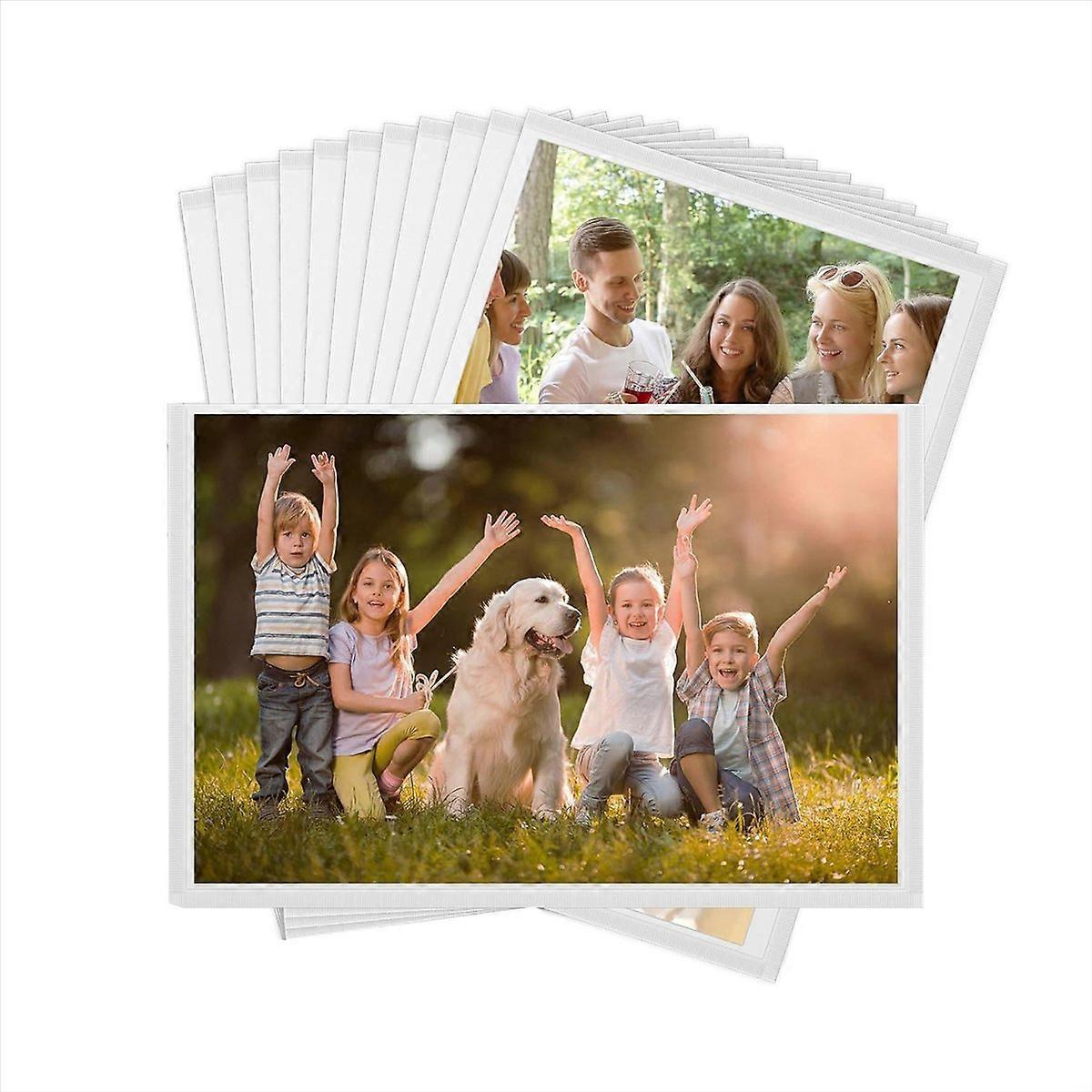 Picture Frames, 12 Pack Magnetic P o Frame Fridge 6x4In,White