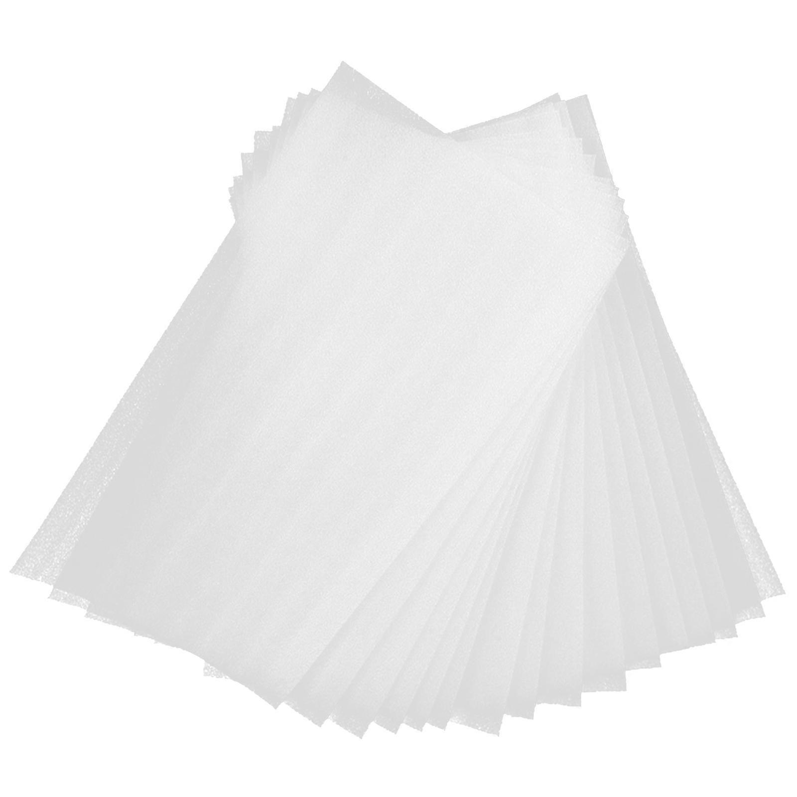 Hair Coloring Paper for Home White Foam 50 Sheets Perfect for Multi Color Use