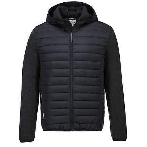 Portwest Mens KX3 Baffled Hybrid Jacket