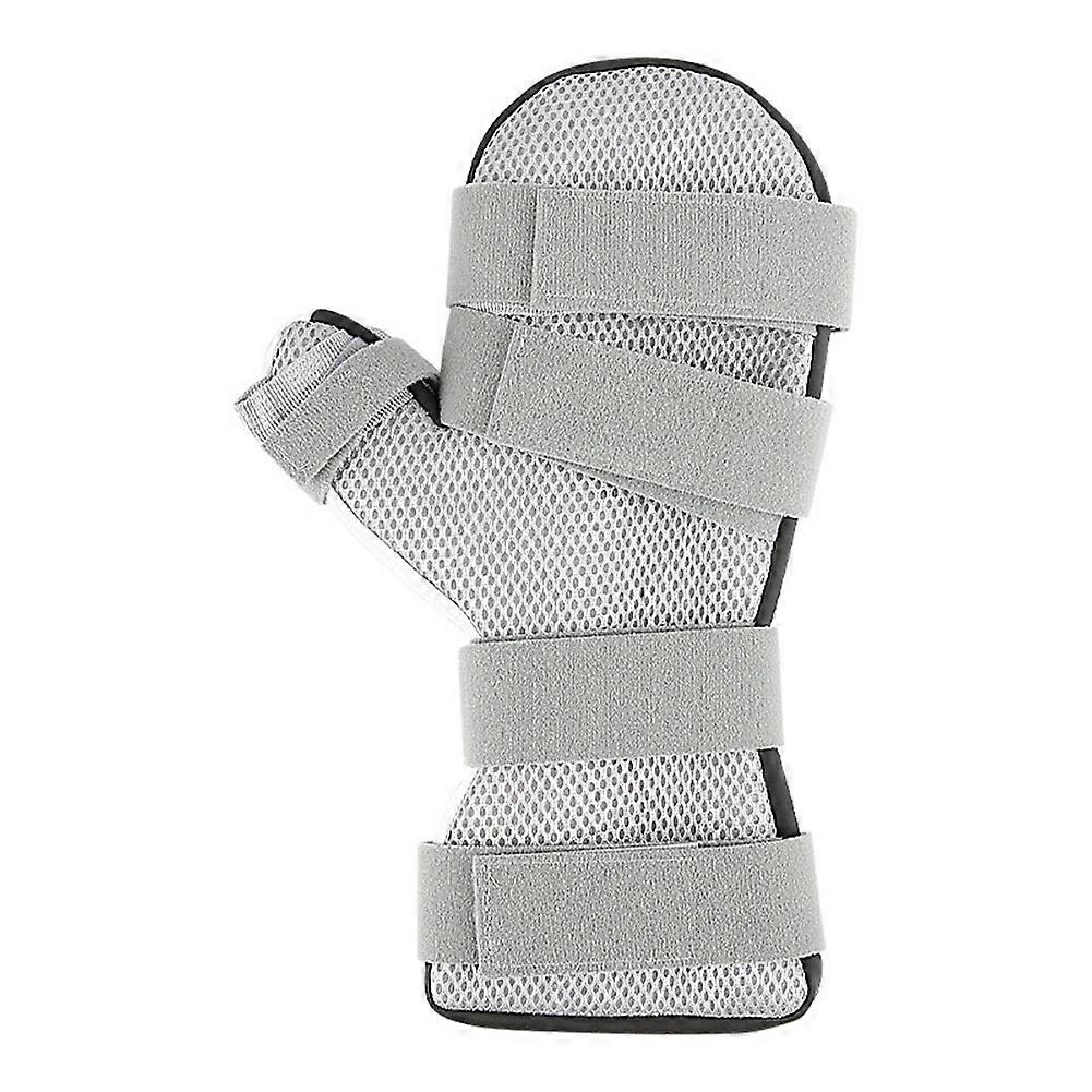Hand Brace Splint for Straightening Fingers with 5 Fingers Resting Support,Prevent Fingers Curling, Contractures