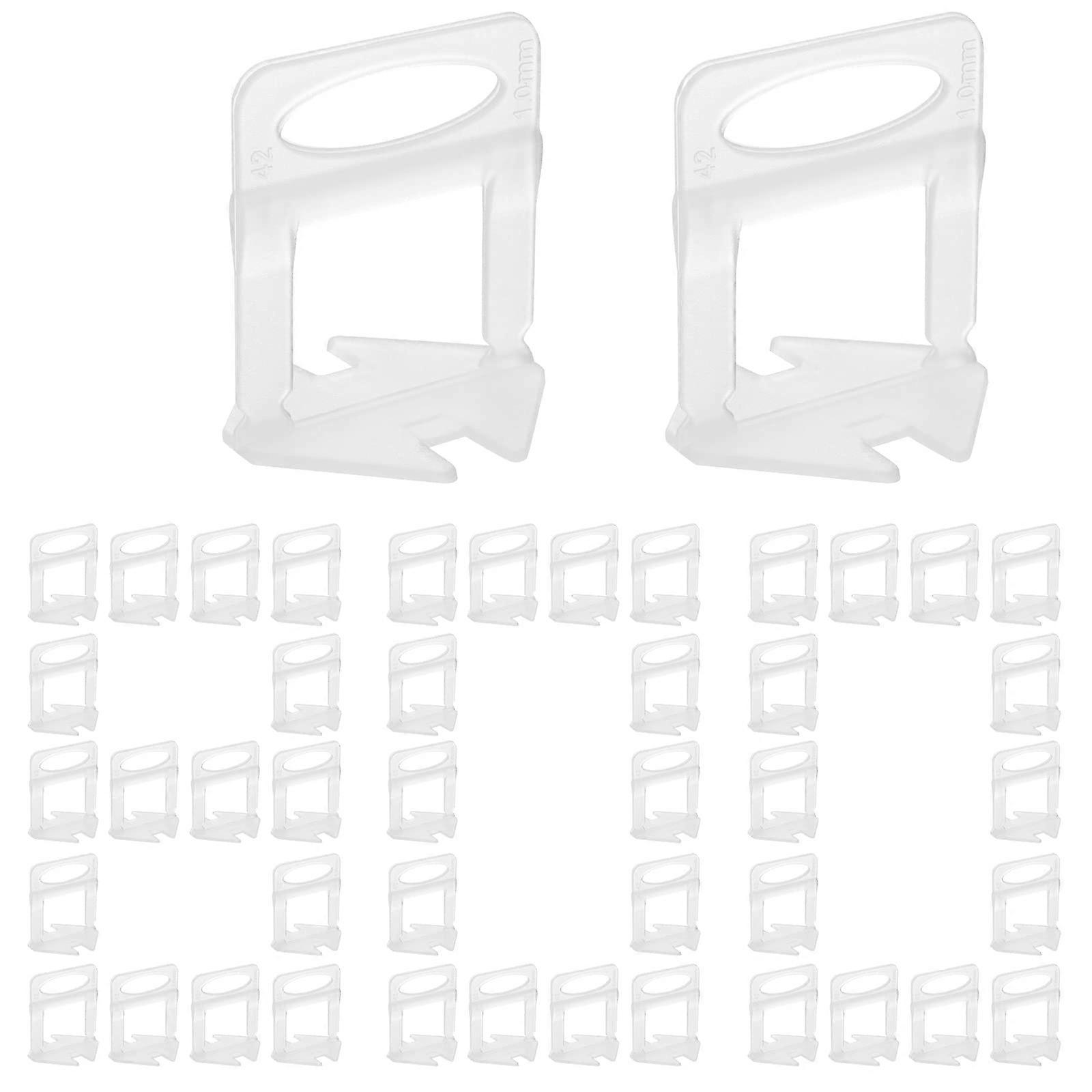 800 Pack 1/32 Inch Tile Leveling System Clips for Lippage Ceramic Tile Installation