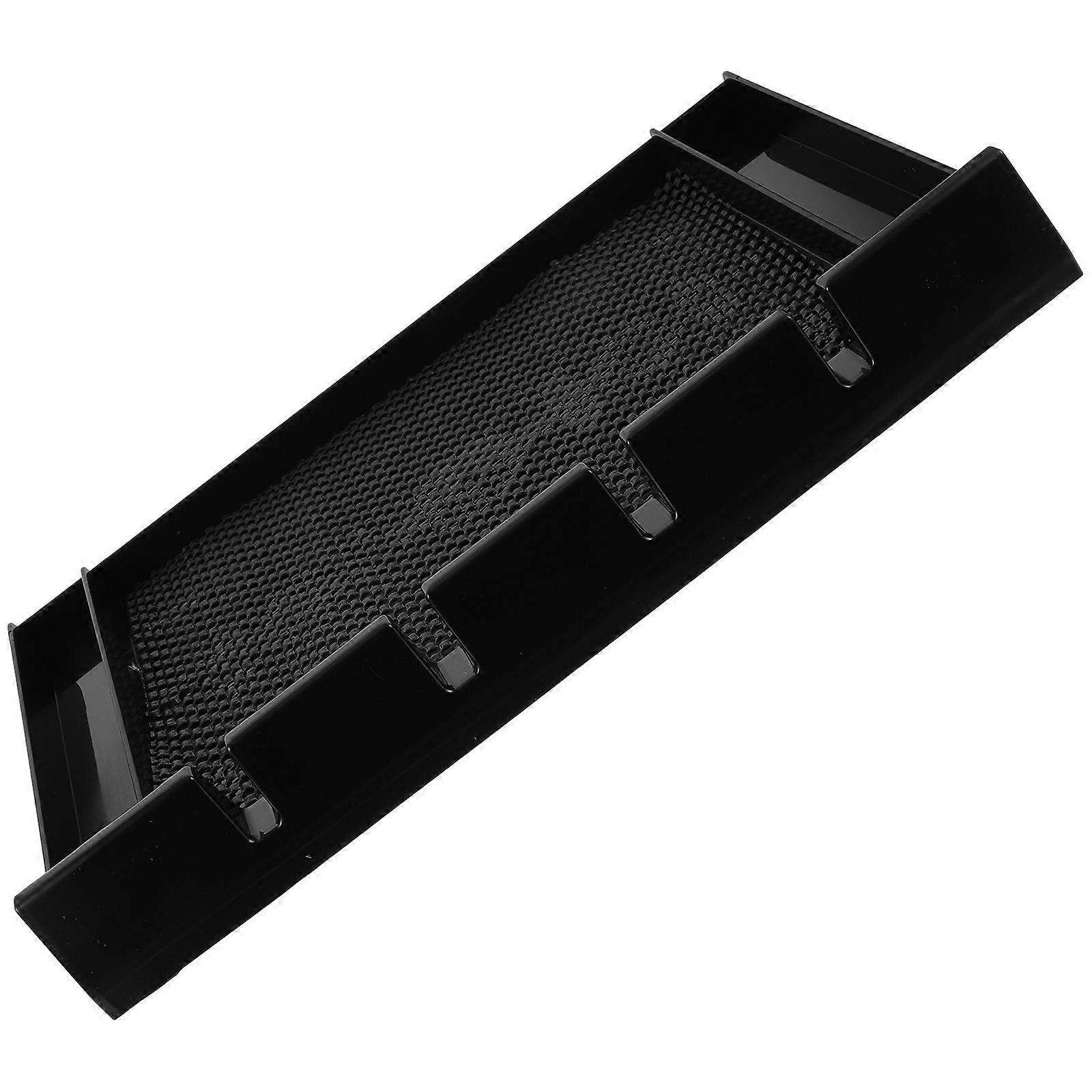Black Barber Station Organizer Clipper Holder for Storage Use 3Pcs