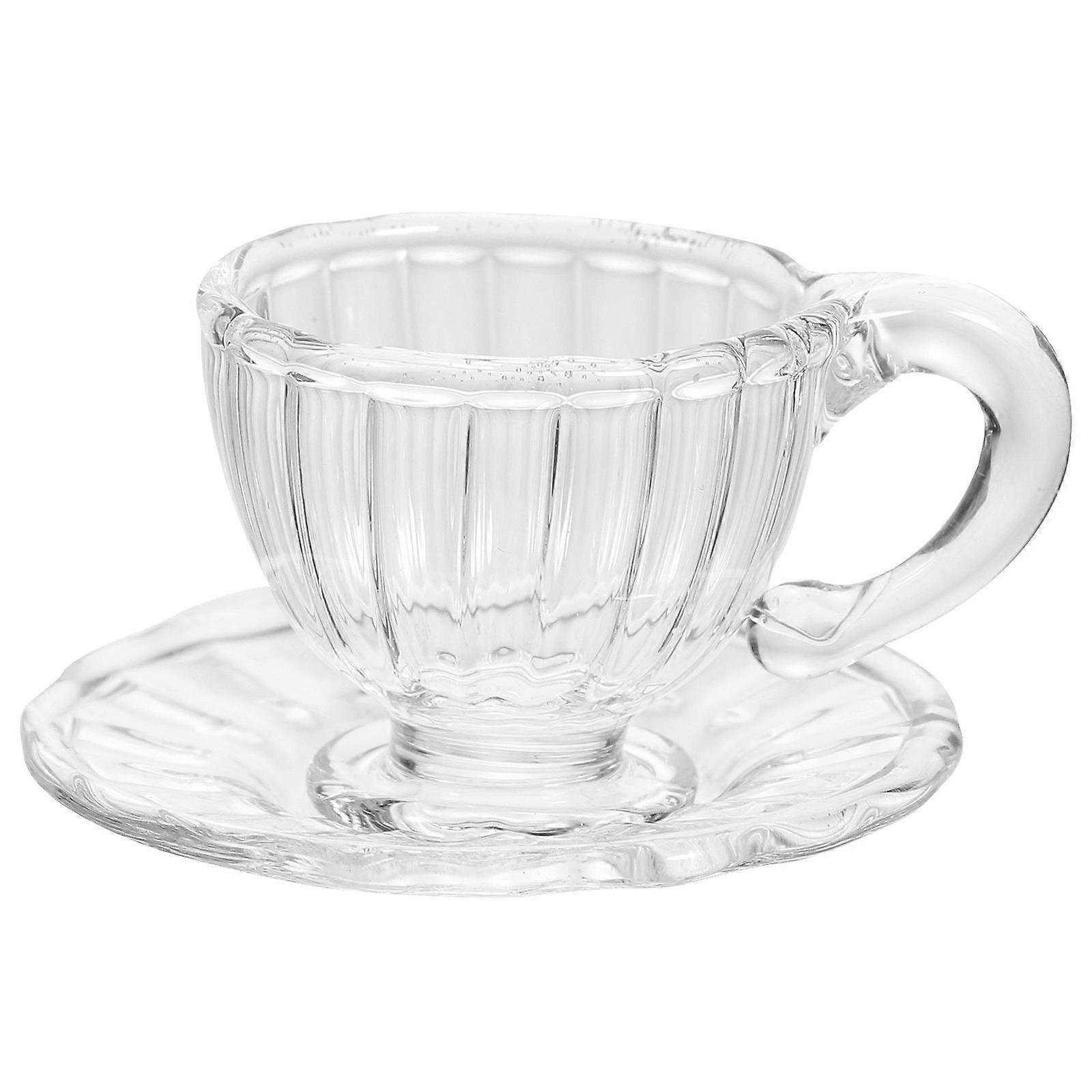 Miniature Doll House Accessories Mini Tea Set for Decor 1Set