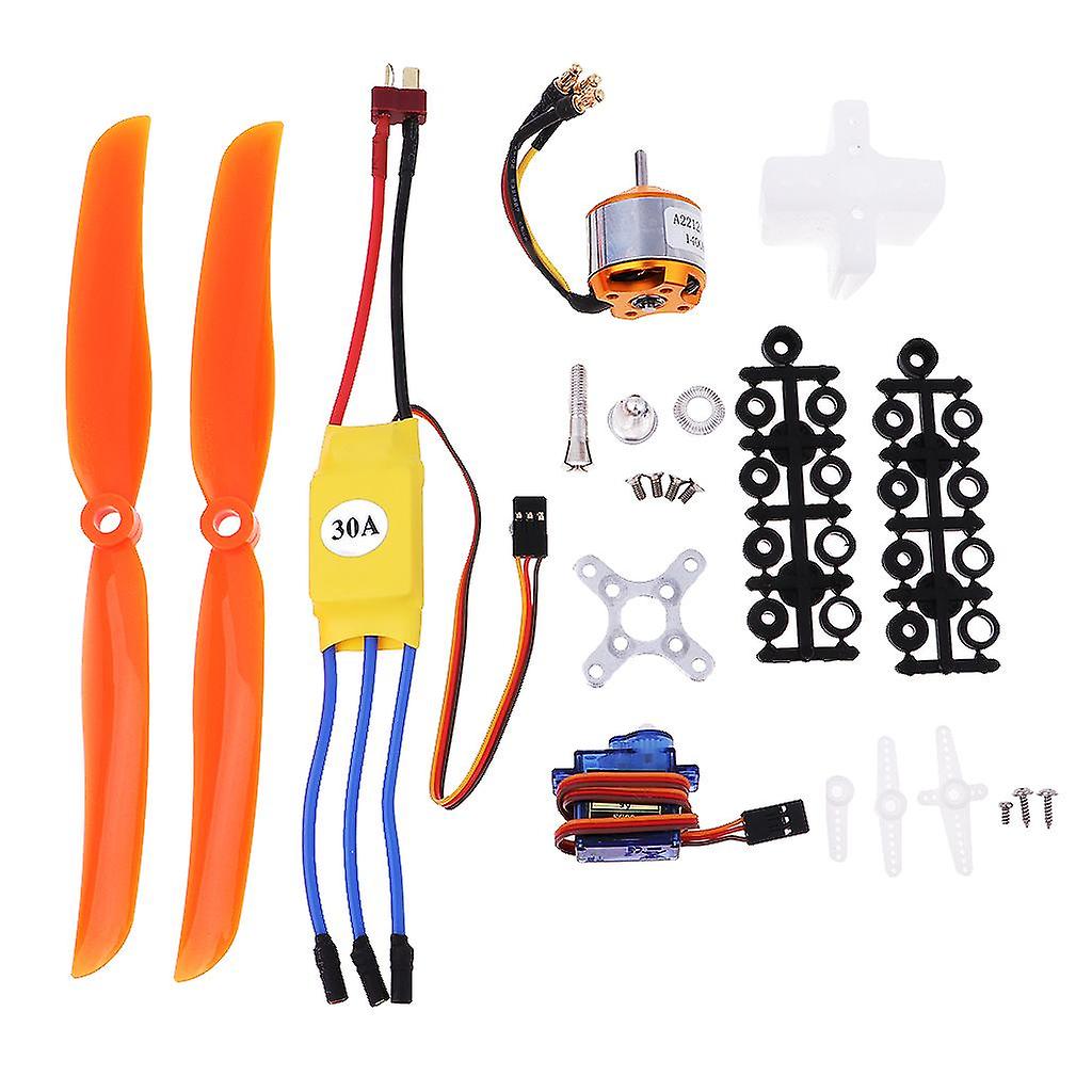 RC Brushless Motor+ESC+Propeller for SU27 RC Plane Helicopter RC Model Parts