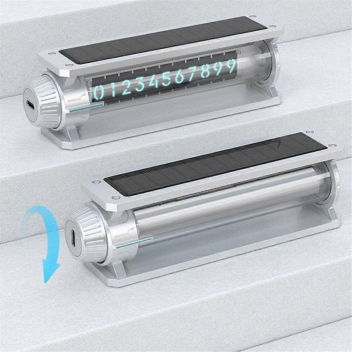 Induction Temporary Parking Plate Led Lighting Temporary Parking Plates