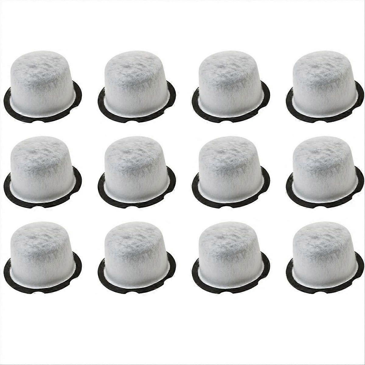 12pack Coffee Maker Water Filter Replacement for Cafe & Grind & Brew Coffee Makers, Impurities & Odo