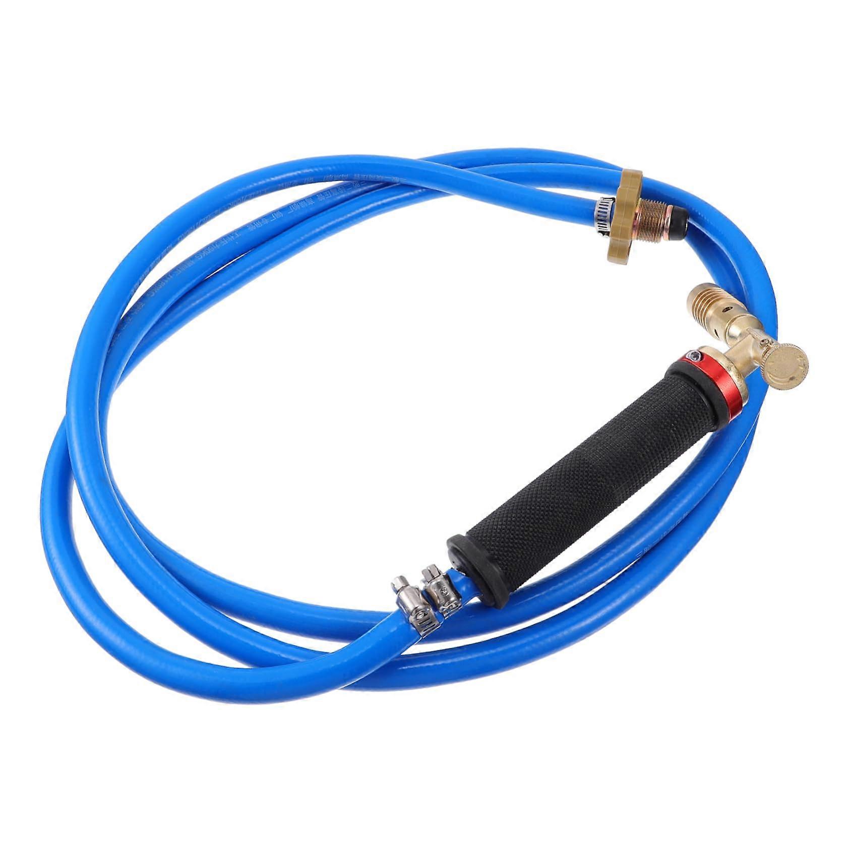 Gas Welding Torch with Adjustable Flame Control, Durable Copper Build for Soldering and Cooking