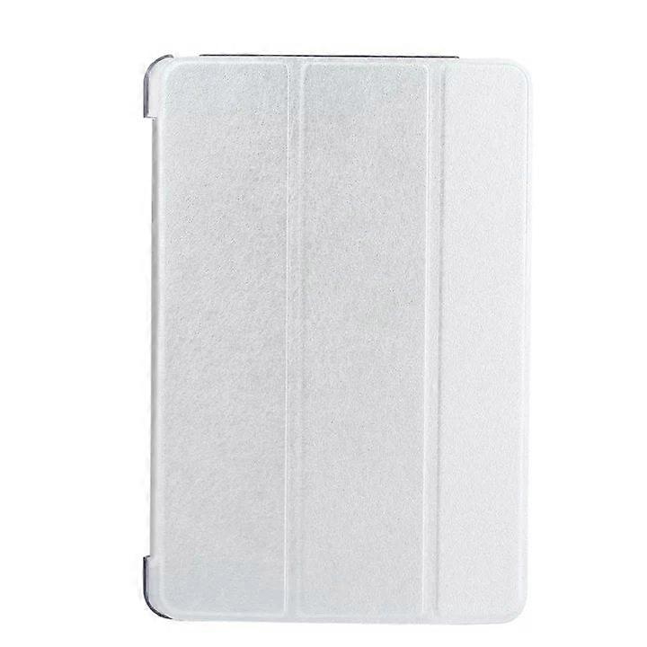 Case For Ipad 2/3/4 White Tri-fold Batch Smart Sleep Silicone Skin