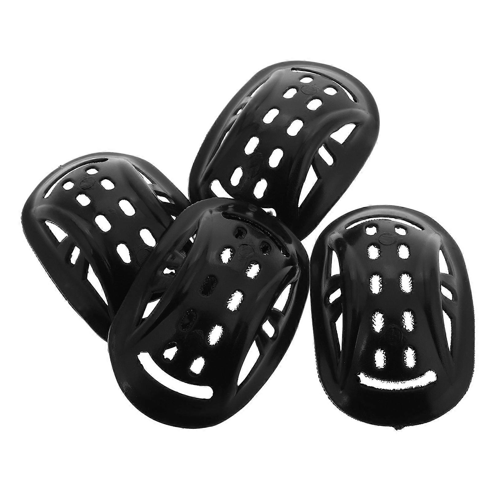 Motorcycle Chin Pads Soft Silicone Protective Guards 4Pcs Set