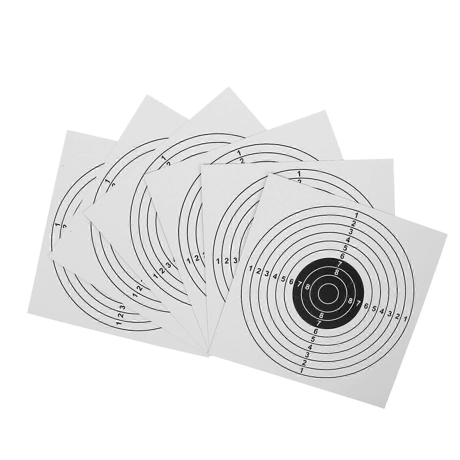 Arrow Target Paper Precision Target Sheets for Shooting 100Pcs