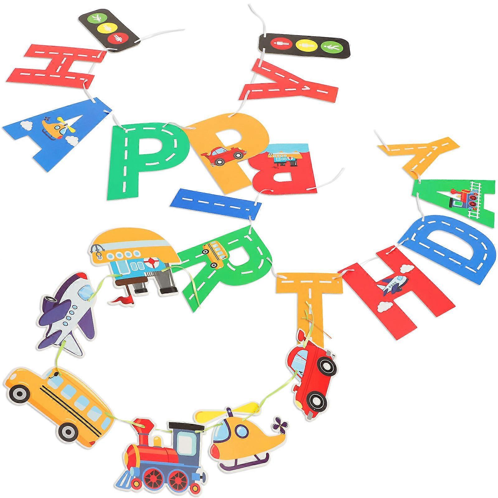 Creative Flag Garland Ship Design Party Atmosphere Decorations 1 Set