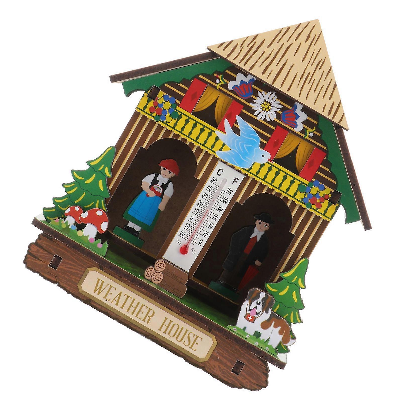 Indoor Barometer and Hygrometer for Home Use 1Pcs