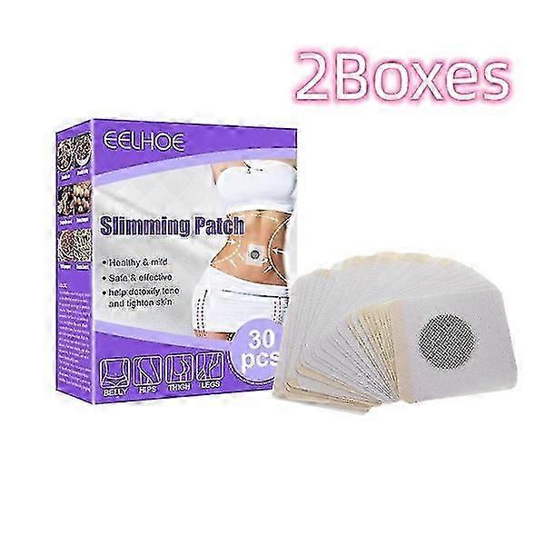 2 Boxes Eelhoe Slimming Body Shaping Patch Tightens Lazy People's Thin Belly Arms