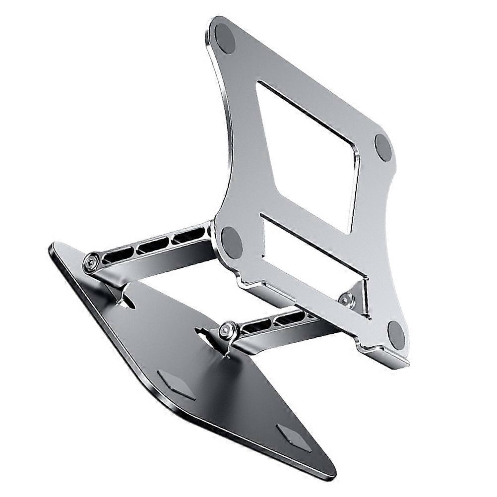 Ergonomic Laptop Stand for Holding Use 1Pcs Portable Folding Silver Holder
