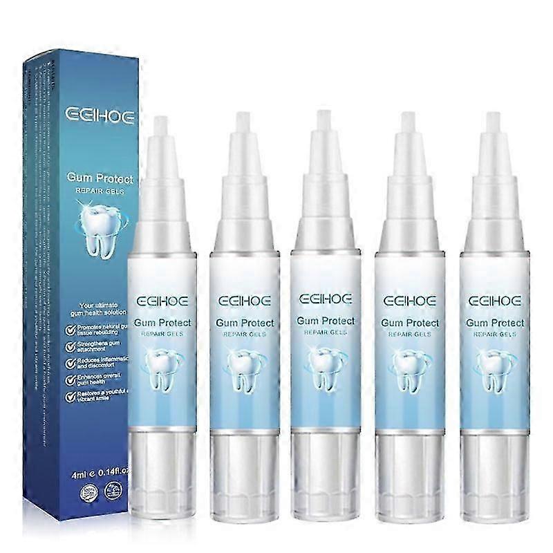 Gel réparateur pour gencives, fortifiant et blanchissant, anti-inflammatoire, pour le soin bucco-dentaire, la protection et le traitement des taches gingivales et de la récession gingivale.