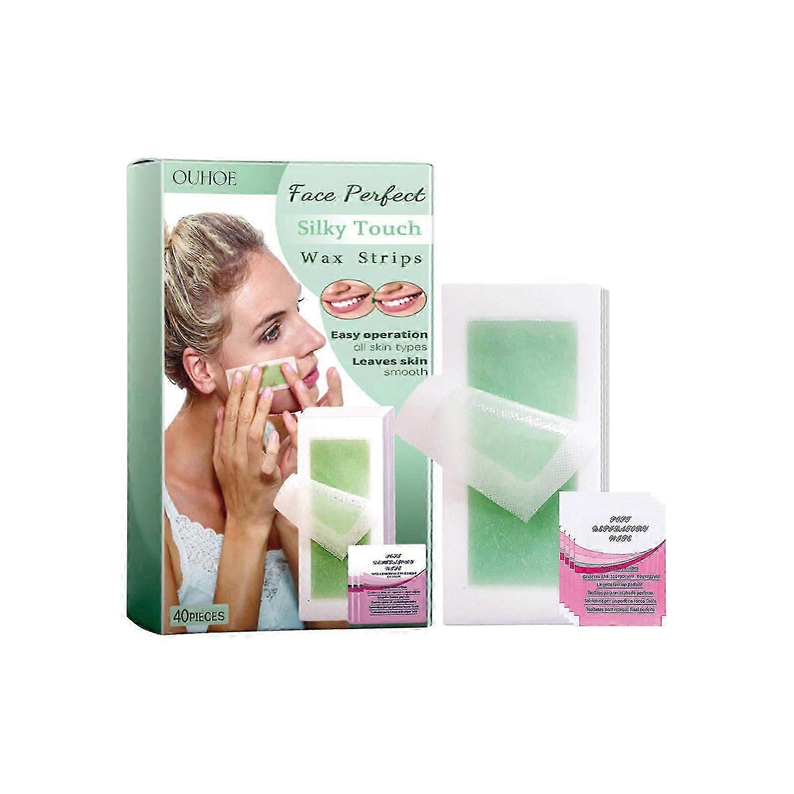 Facial Hair Removal Wax Strips