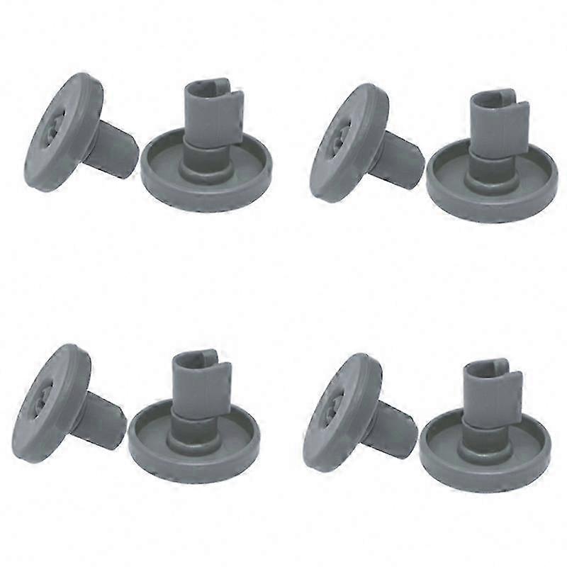 8PCS Replacement Wheels for Dishwasher Baskets Compatible with Multiple Models Accessories
