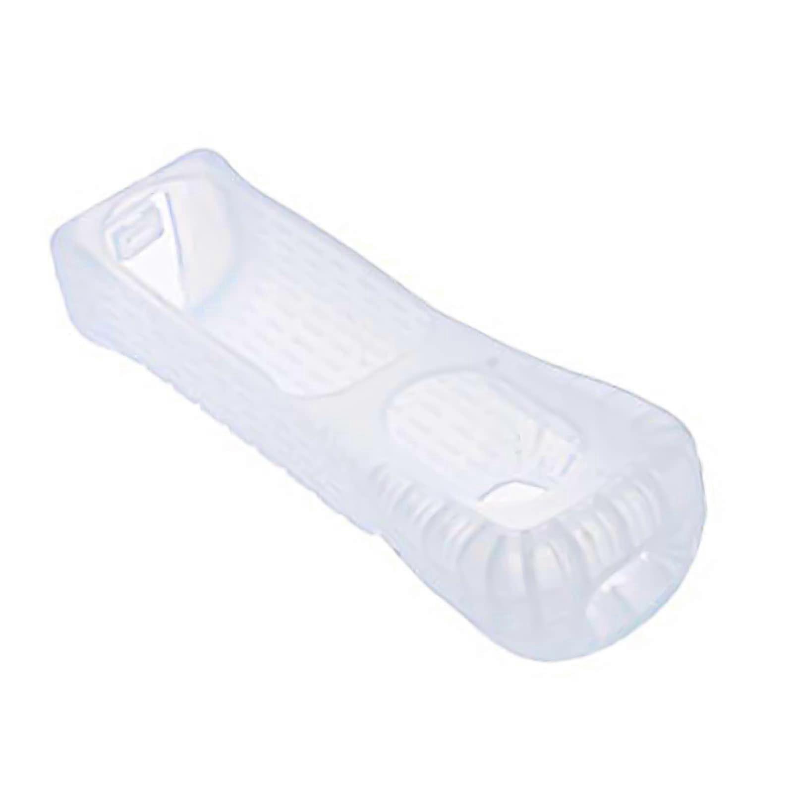 Transparent Soft Grip Silicone Case with Motion Plus for Wii Remote and Nintendo Wii Controller