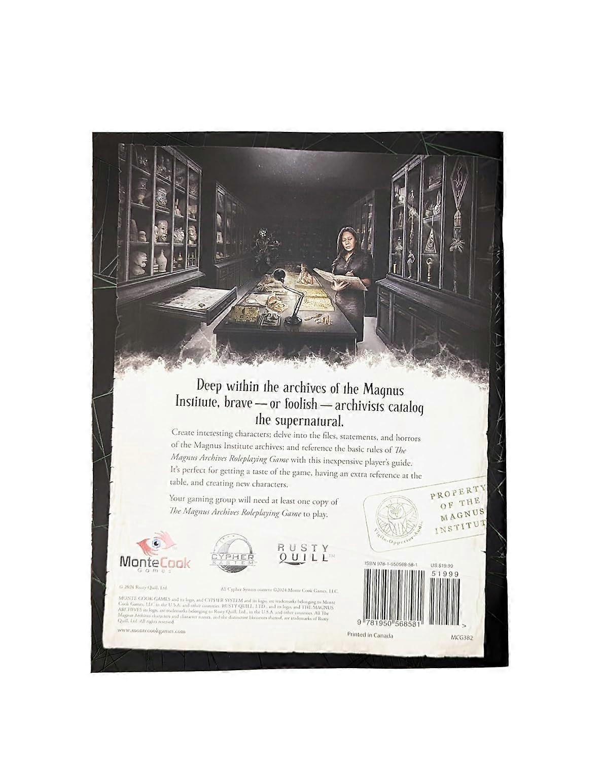 The Magnus Archives Players Guide