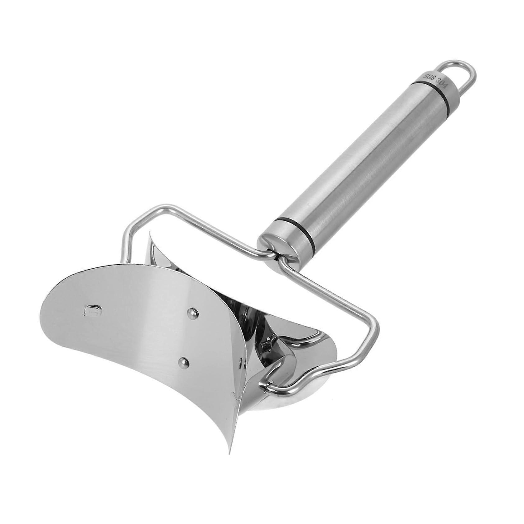 Stainless Steel Dumpling Maker Tool with Easy Peel Wrapper Mold for Wonton and Empanadas