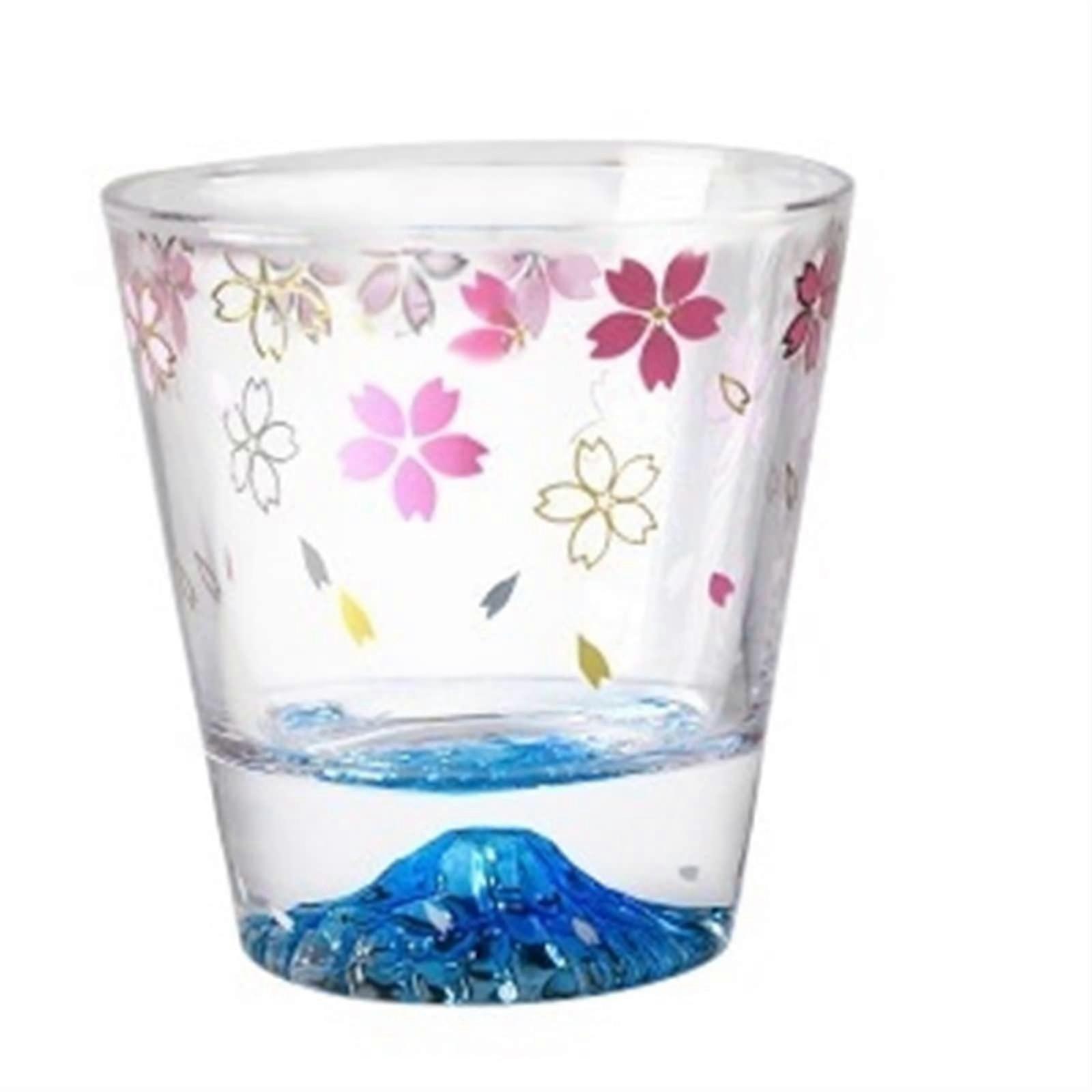 Glass Drinking Cups Clear Stackable Transparent Water Glass for Hot and Cold Drinks Fully Transparent