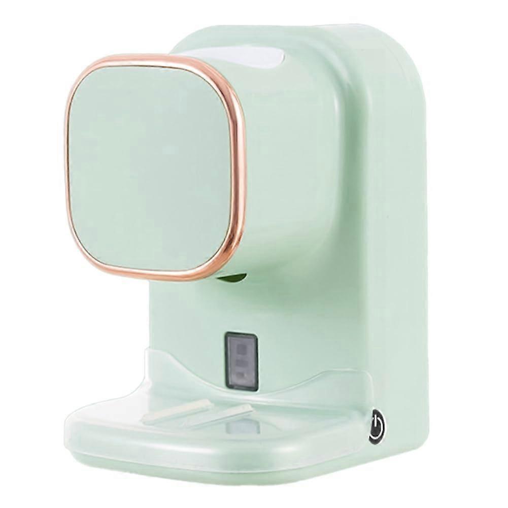 Automatic Toothpaste Dispenser with Smart Touchless Sensor, USB Rechargeable Wall Mounted Bathroom Pump Green