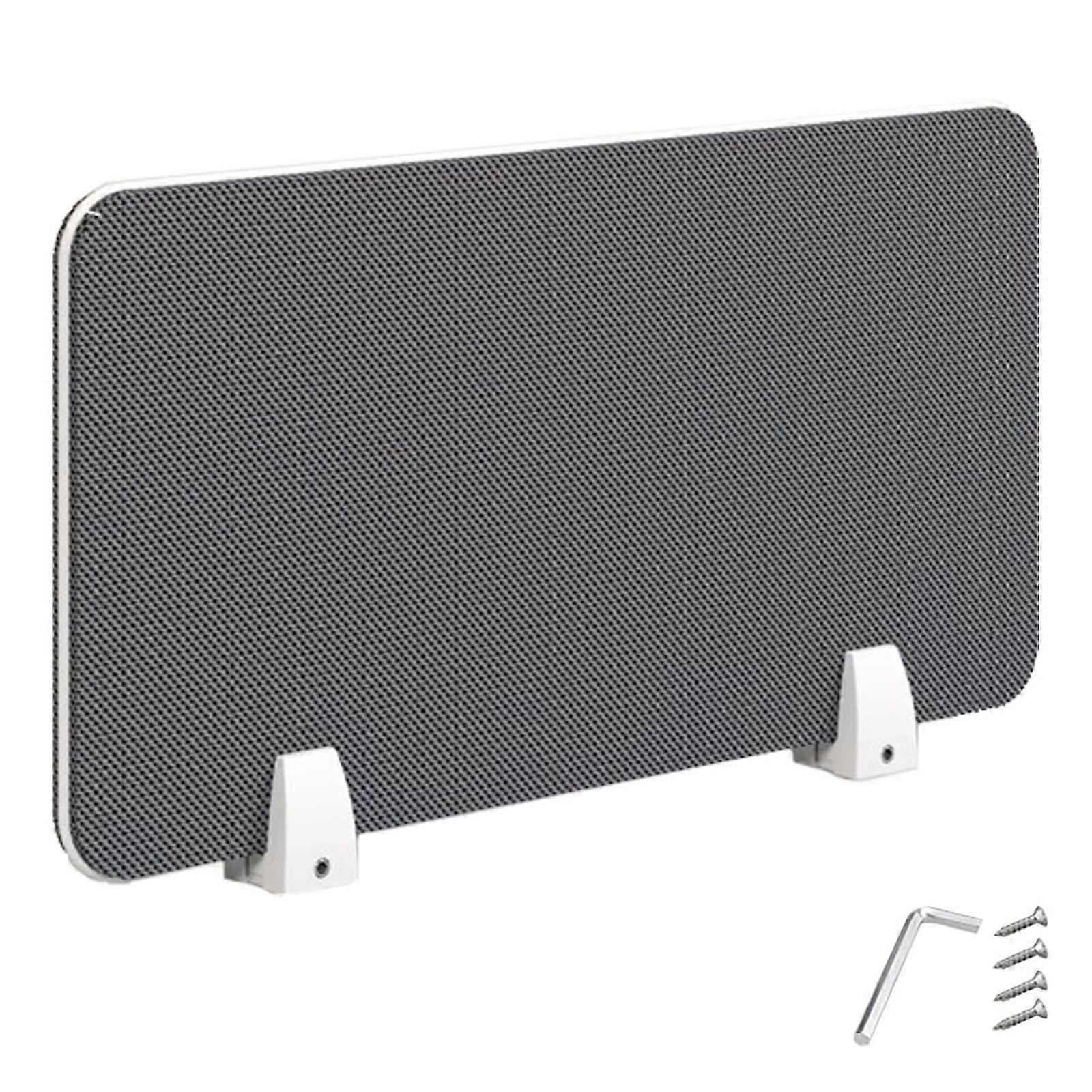 Desk Divider Privacy Panel with Noise Reduction for Office Classroom Library, 2 Pack 120x30cm