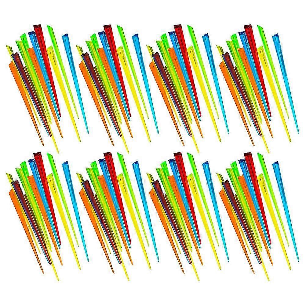 Mini Cake Forks for Picking 500Pcs Assorted Color Picks