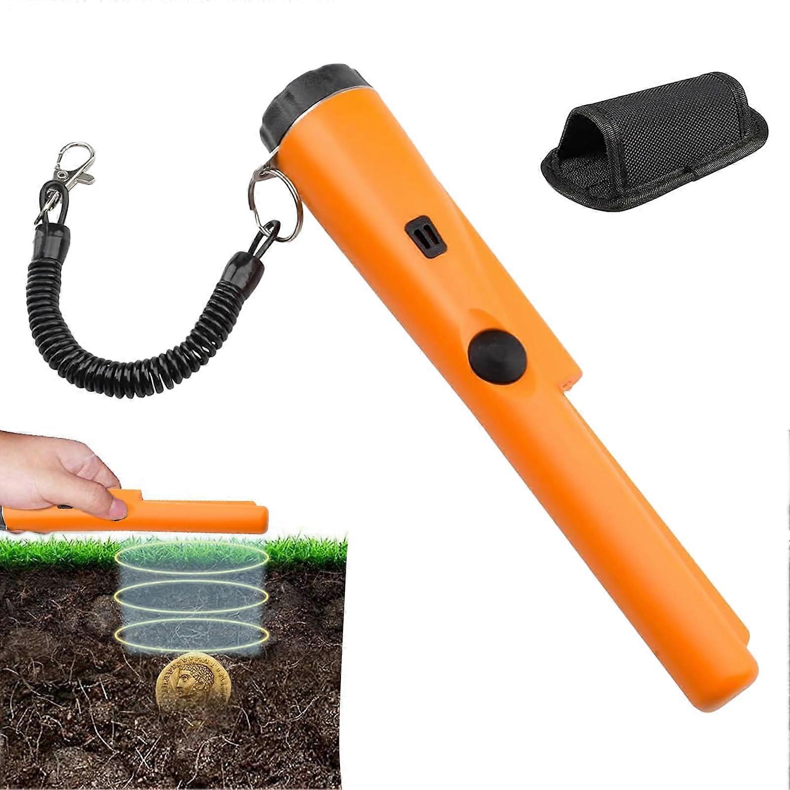 Waterproof Pinpointer Metal Detector with  Sensitivity and Fast Target Location for Gold and Silver