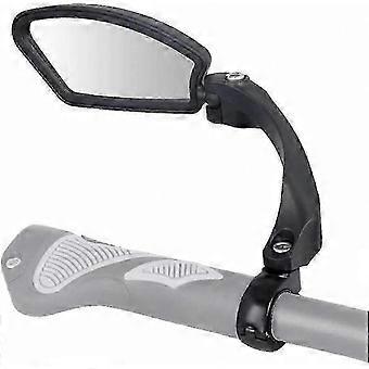 Espejo retrovisor para manillar de bicicleta, lente de cristal HD resistente a impactos, rotación ajustable de 360°, calidad duradera para mayor seguridad en el ciclismo.