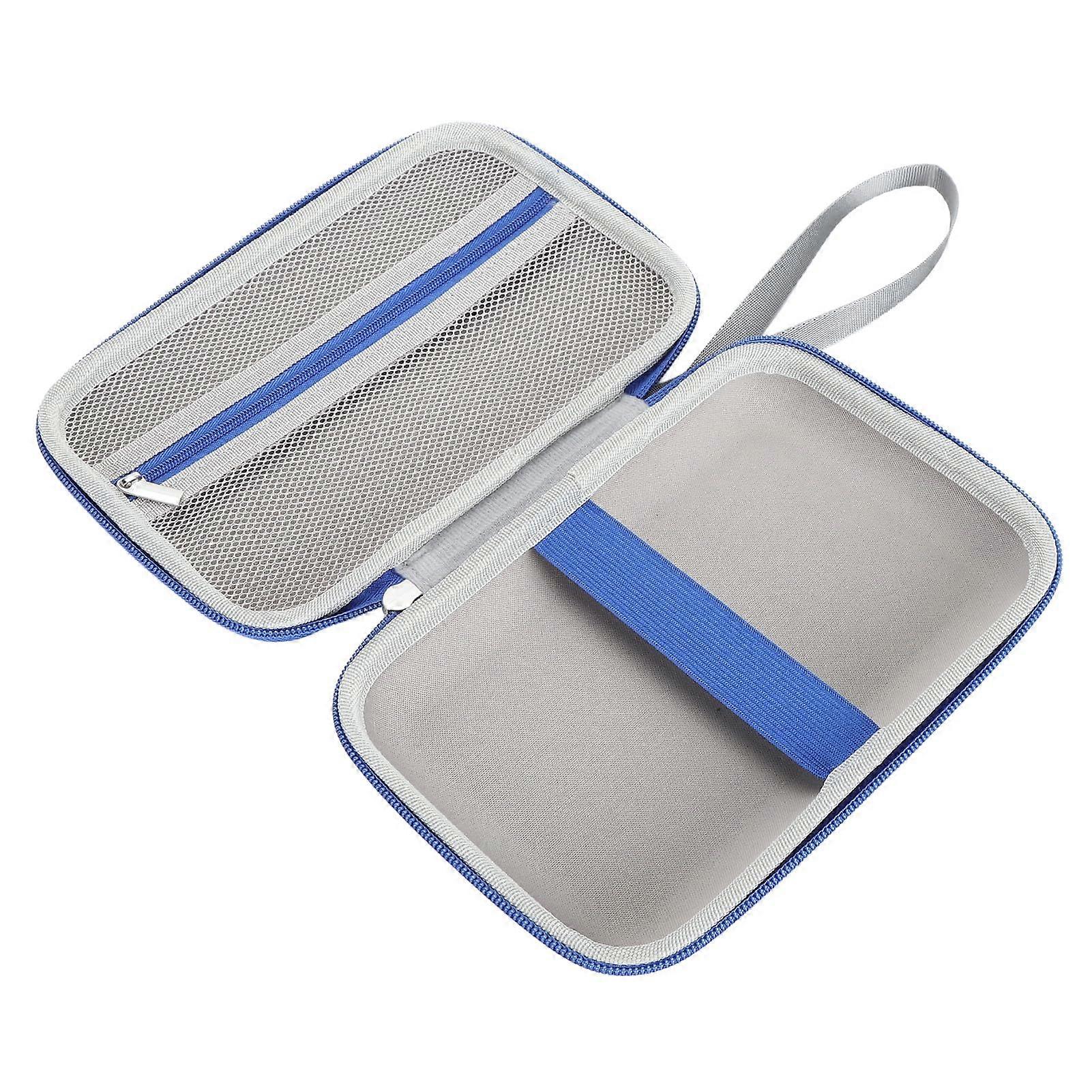 Hard Shell Carrying Case with Custom Fit and Accessory Storage, Gray for Giiker Super Blocks