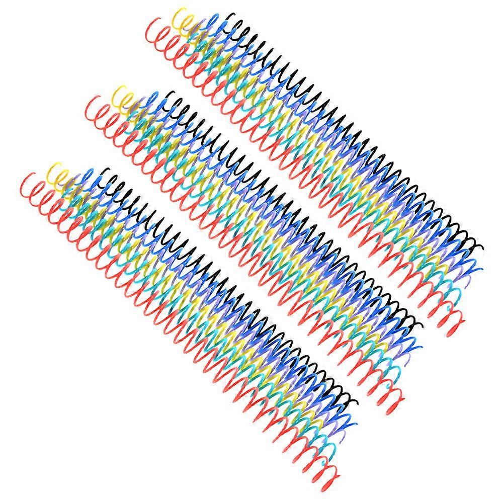 Binder Rings Removable Loose Leaf Notepad Rings for Binding 18Pcs Assorted Color