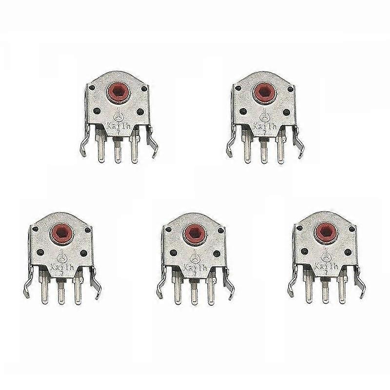 Kailh 5pcs Red Core Dustproof Mouse Scroll Wheel Encoder