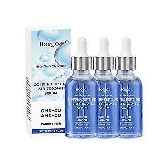 1-5x Follikelstimulerend koperpeptide serum 10% GHK-CU 5% AHK-CU, verdikt het haar en verbetert de gezondheid van de hoofdhuid