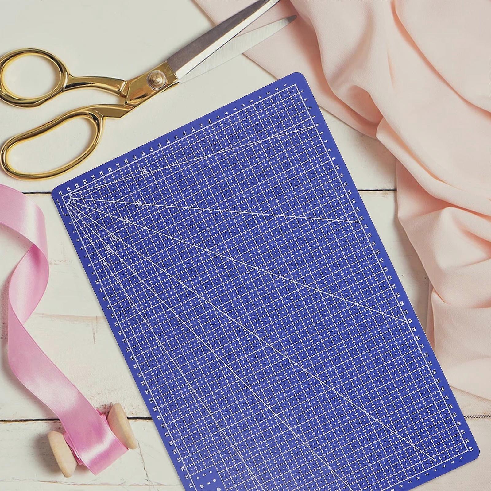 HEMOTON 2pcs Professional A3 PVC Cutting Mat Workbench Patchwork Cut Pad for Crafting