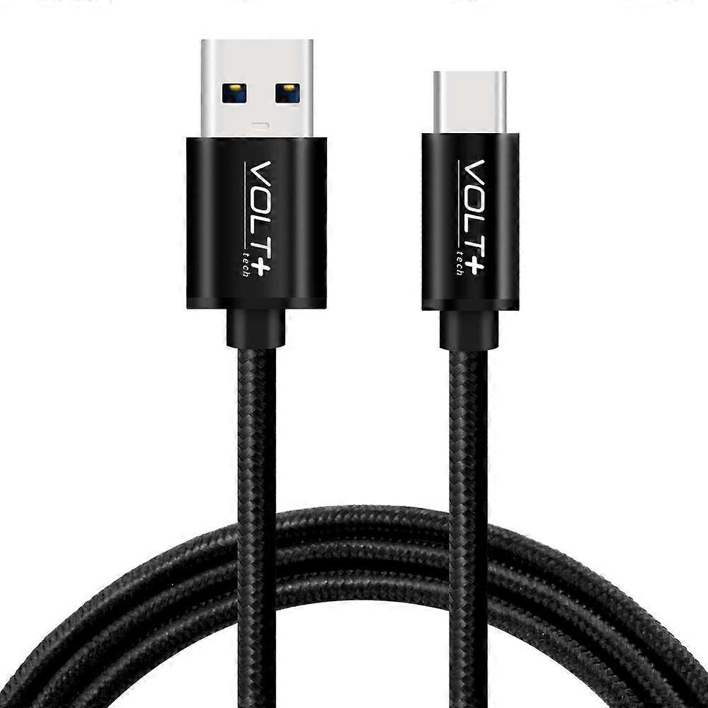 USB TypeC Braided Cable 65W Fast Charging 5Gbps Data Transfer 1.5m for Alcatel Pulsemix