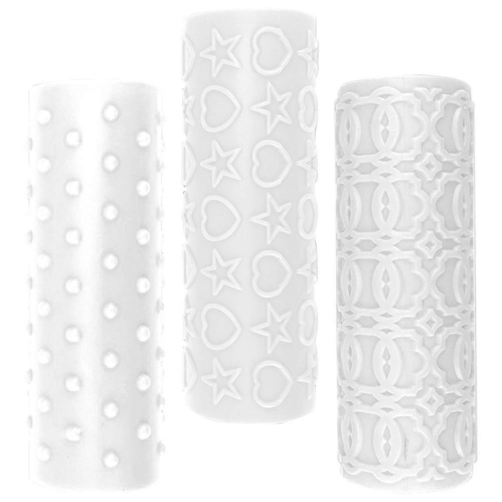 Clay Twig Rollers Texture Roller for Polymer Clay Craft 15Pcs Set
