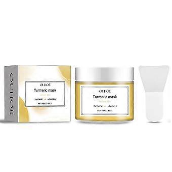 Ouhoe Turmeric Brightening Mask  Turmeric Nourishing, Reduces Pigmentation, Deep Cleansing, Moisturizing Skincare Mask