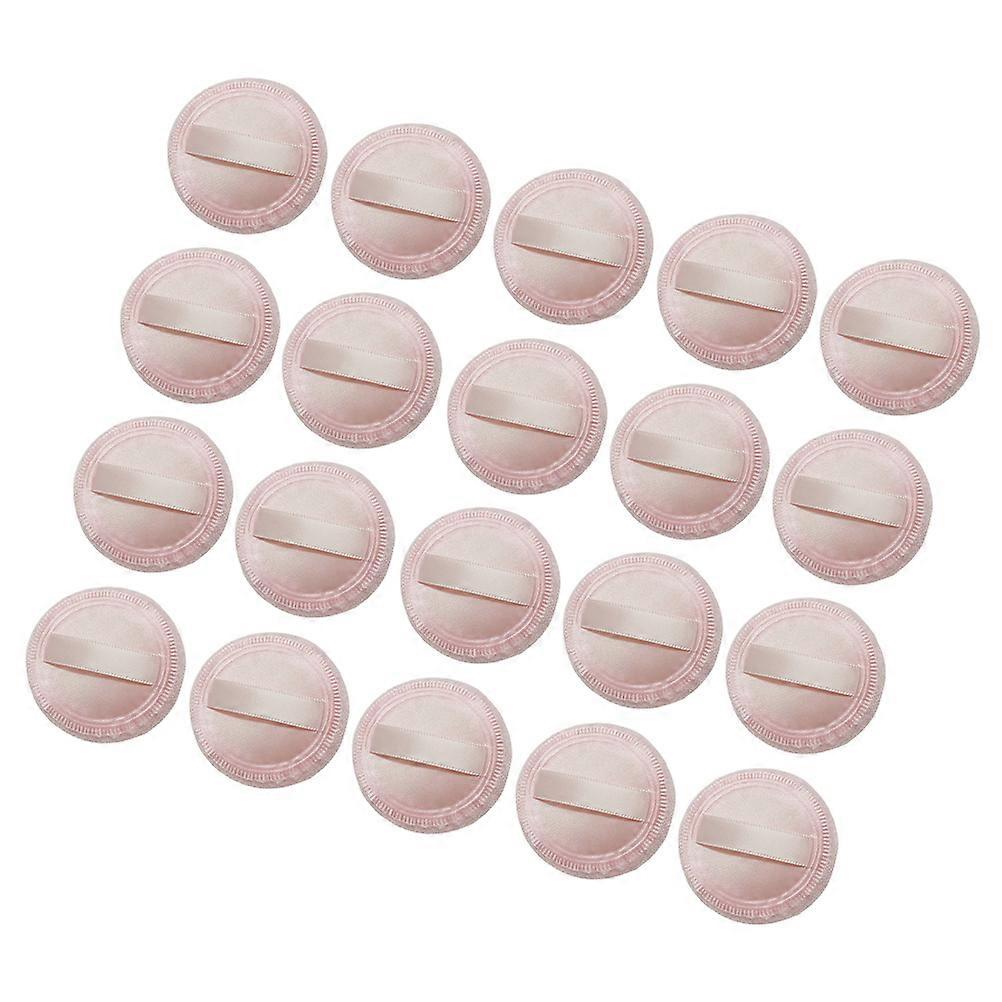 Makeup Applicator Tools Velvet Powder Puff 20Pcs for Face