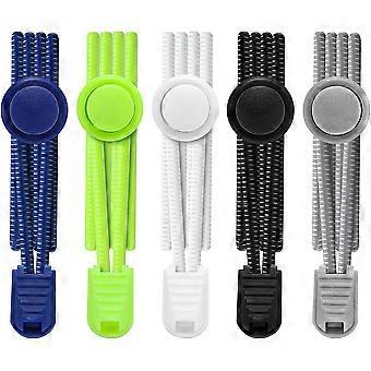 1 paire / 5 paires de lacets sans nœud pour adultes, lacets élastiques, lacets sans nœud pour enfants