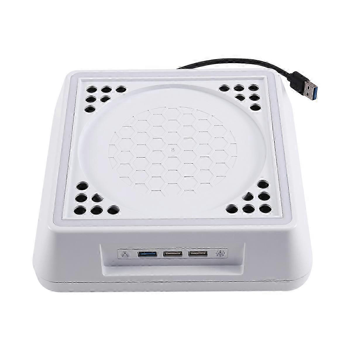 Game Console Cooling Base compatible with Gaming Accessory Built-in LED Light