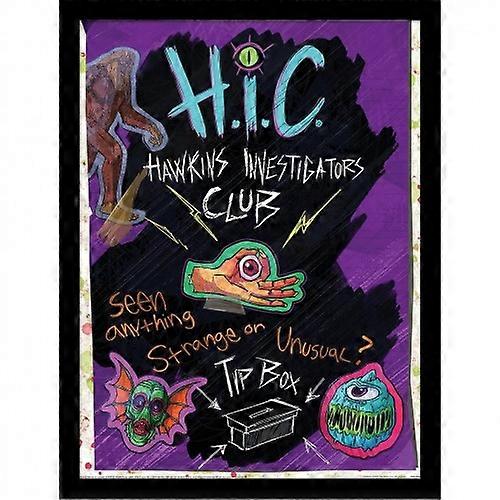 Stranger Things: Tales from '85 Hic Framed Poster