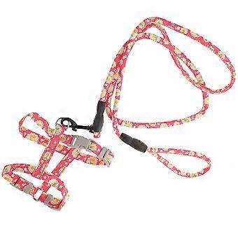 Adjustable Cat Harness and Leash Rope for Outdoor Use 4Pcs Kit