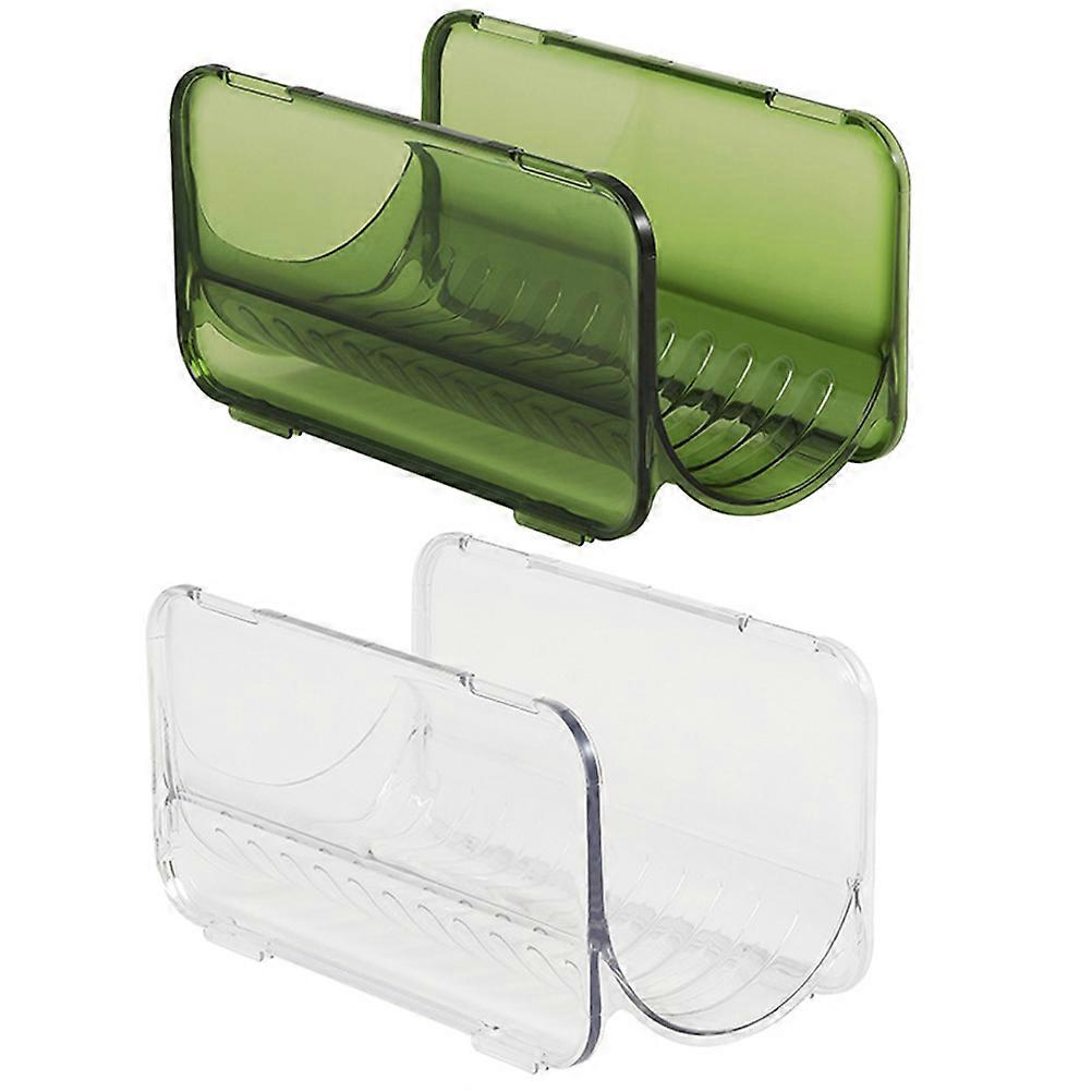 Water Bottle Organizer Stackable Bottle Holder for Fridge Storage 2Pcs