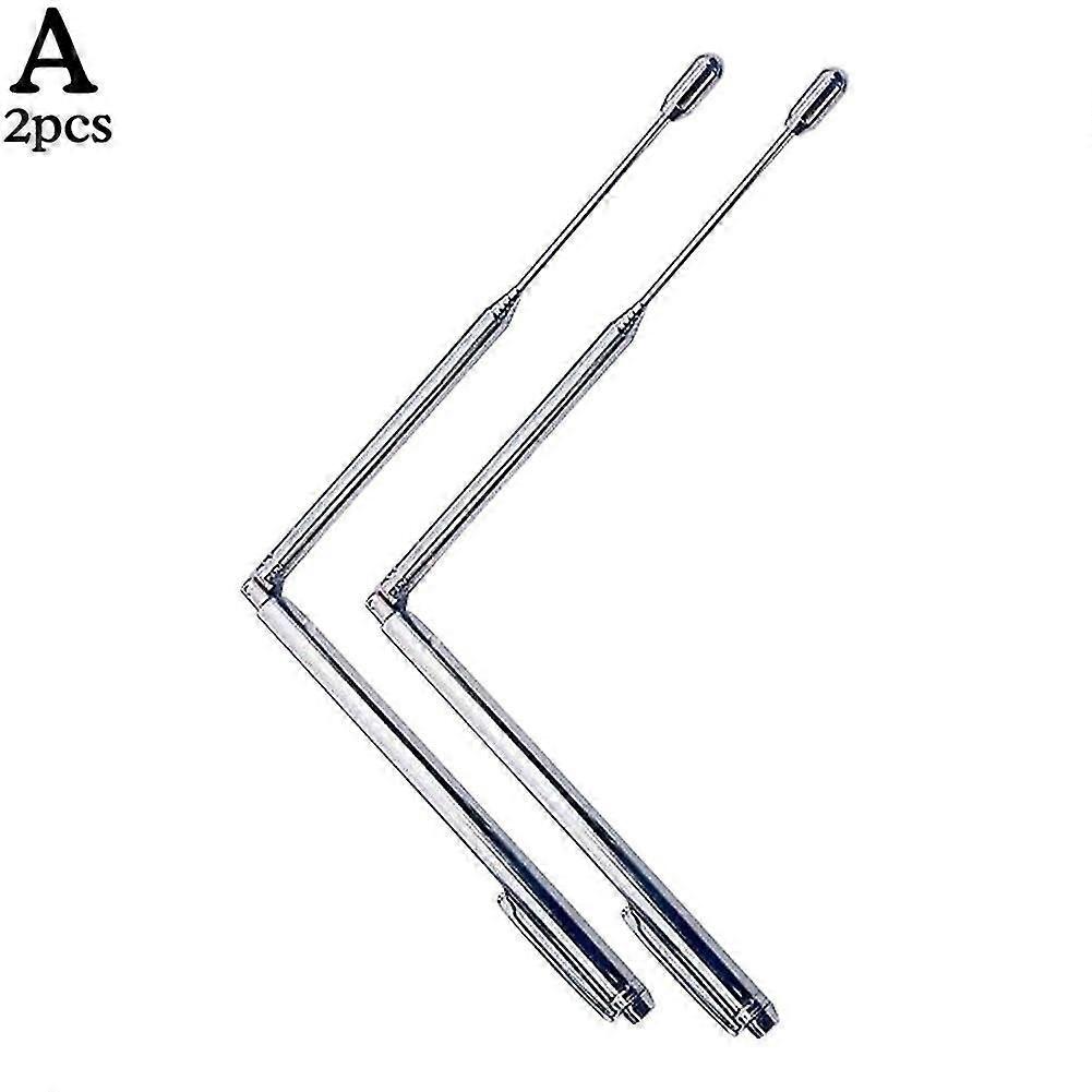 Retractable Brass Dowsing Rod with Pendulum Pendant