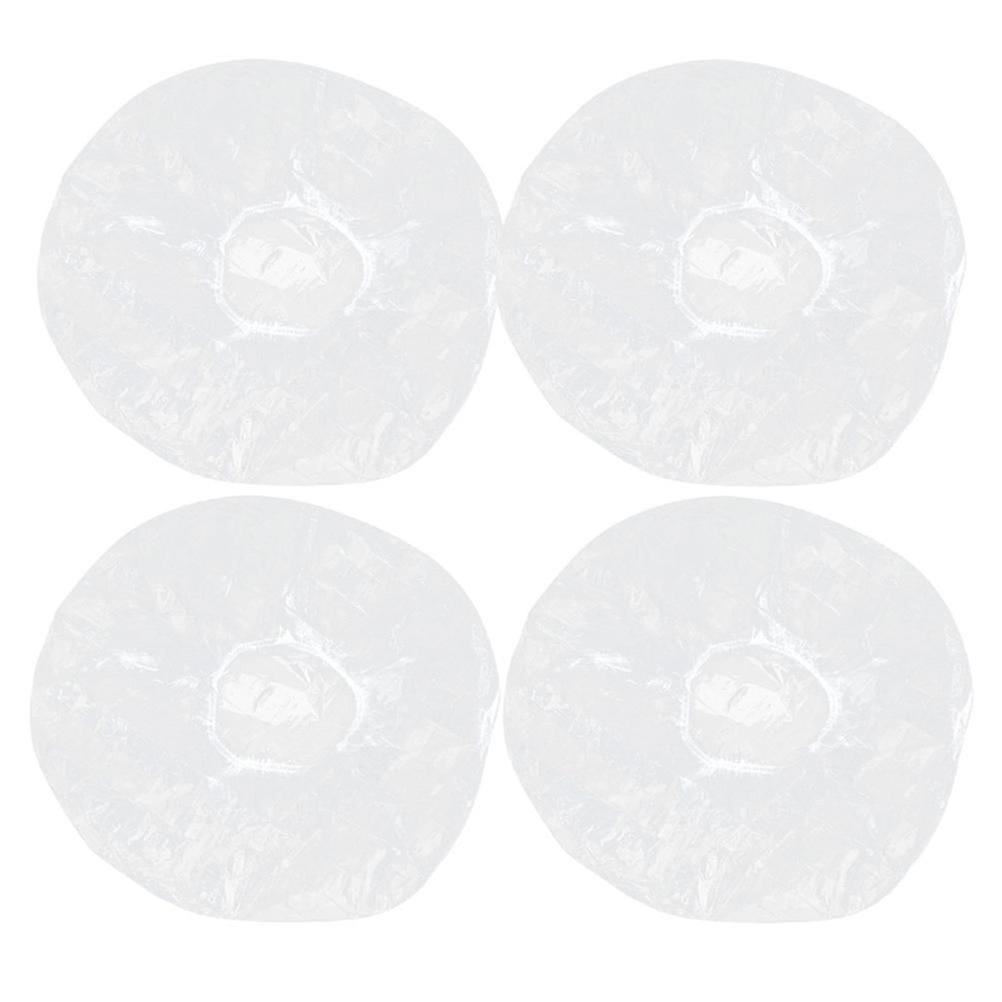 Waterproof Disposable Shower Cap Bathing Caps for 200Pcs White Set